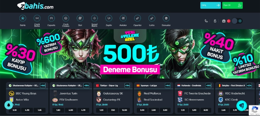 En iyi deneme bonusu veren siteler yeni sitelerini seç